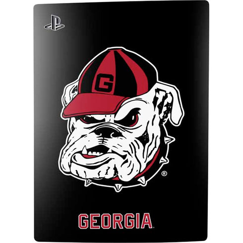 University of Georgia Bulldogs Mascot PS5 Digital Edition Console Skin